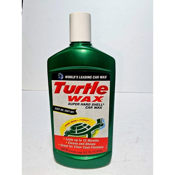 Turtle Wax T-123R Super Hard Shell Liquid Car Wax 16oz - Picture 1 of 7